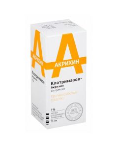 Clotrimazolum - Clotrimazole-Akrikhin rr for external use 1% bottle 15 ml missouri Pharmacy Online - missouri.buy-pharm.com