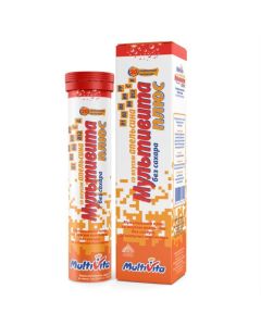 Multivitamins - Multivita plus effervescent tablets, 20 pcs., missouri Pharmacy Online - missouri.buy-pharm.com