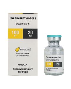 oxaliplatin - Oxaliplatin-Teva conc. for solution for infusions 5 mg / ml 20 ml bottle 1 pc. missouri Pharmacy Online - missouri.buy-pharm.com