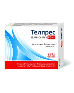 Telmysartan - Telpres tablets 80 mg 28 pcs. missouri Pharmacy Online - missouri.buy-pharm.com