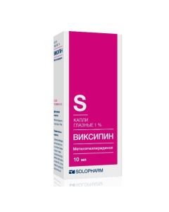 Metyletylpyrydynol - Vixipine eye drops 1% 10 ml bottle 1 pc. missouri Pharmacy Online - missouri.buy-pharm.com