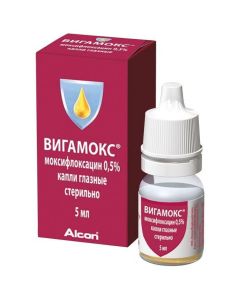 Moxifloxacin - Vigamox eye drops 0.5%, 5 ml missouri Pharmacy Online - missouri.buy-pharm.com