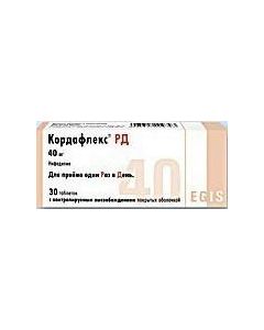 nifedipine - Kordafleks RD tablets is covered.ob.s.cont. 40 mg 30 pcs. missouri Pharmacy Online - missouri.buy-pharm.com