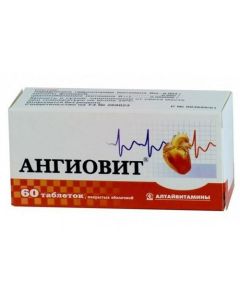 Polyvytamyn - Angiovit tablets, 60 pcs. missouri Pharmacy Online - missouri.buy-pharm.com