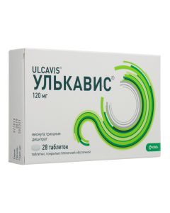 Vysmuta trykalyya dytsytrat - Ulkavis tablets coated captive. 120 mg 28 pcs. missouri Pharmacy Online - missouri.buy-pharm.com