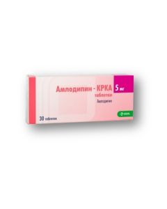 amlodipine - Amlodipine-KRKA tablets 5 mg 30 pcs. missouri Pharmacy Online - missouri.buy-pharm.com