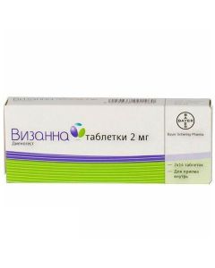 Dienogest - Vizanna tablets 2 mg, 28 pcs. missouri Pharmacy Online - missouri.buy-pharm.com