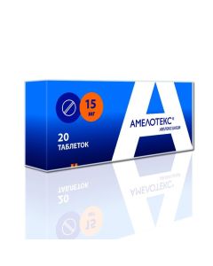 meloxicam - Amelotex tablets 15 mg, 20 pcs. missouri Pharmacy Online - missouri.buy-pharm.com