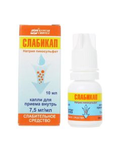 Sodium pikosulfat - Slabikap drops for oral administration 7.5 mg / ml, 10 ml missouri Pharmacy Online - missouri.buy-pharm.com