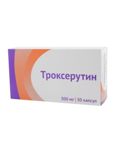 Troxerutin - Troxerutin capsules 300 mg, 30 mg. missouri Pharmacy Online - missouri.buy-pharm.com