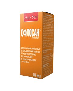 Ofloxacin - Oflosan Api-San oral solution 10 ml (BET) missouri Pharmacy Online - missouri.buy-pharm.com