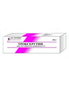 Troxerutin - Troxerutin gel 2%, 25 g missouri Pharmacy Online - missouri.buy-pharm.com