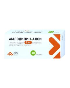 amlodipine - Amlodipine-ALSI tablets 5 mg, 30 pcs. missouri Pharmacy Online - missouri.buy-pharm.com