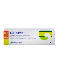 Fluotsynolona atsetonyd - Sinaflan ointment 0.025%, 10 g missouri Pharmacy Online - missouri.buy-pharm.com
