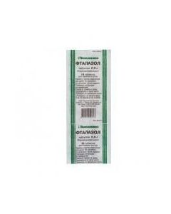 Phthalylsulfathiazole - Phthalazole tablets 500 mg, 10 pcs. missouri Pharmacy Online - missouri.buy-pharm.com