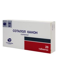 sotalol - Sotalol Canon tablets 80 mg 20 pcs. missouri Pharmacy Online - missouri.buy-pharm.com