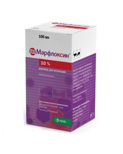 Marbofloksatsyn - Marfloxin solution for injection 10% bottle of 100 ml (BET) missouri Pharmacy Online - missouri.buy-pharm.com