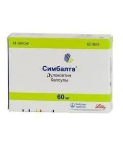 duloxetine - Symbalta capsules 60 mg, 14 pcs. missouri Pharmacy Online - missouri.buy-pharm.com