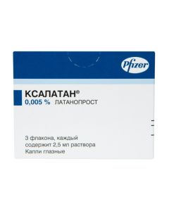 Latanoprost - Xalatan eye drops 0.005% 2.5 ml 3 pcs. missouri Pharmacy Online - missouri.buy-pharm.com