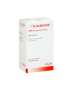 Tsyklesonyd - Alvesco inhalation aerosol 160 mcg / dose, 60 doses missouri Pharmacy Online - missouri.buy-pharm.com