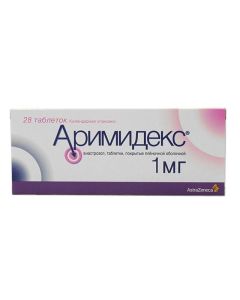 anastrozole - Arimidex tablets 1 mg, 28 pcs. missouri Pharmacy Online - missouri.buy-pharm.com