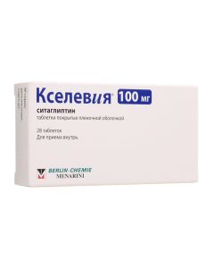 Sitagliptin - Xelevia tablets coated.pl.ob. 100 mg 28 pcs. missouri Pharmacy Online - missouri.buy-pharm.com