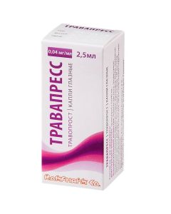 Travoprost - Trapress press eye drops 0.04 mg / ml dropper bottle 2.5 ml missouri Pharmacy Online - missouri.buy-pharm.com