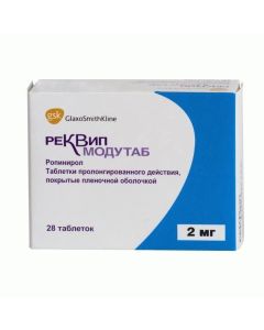 Ropynerol - Recip Mododab tablets 2 mg, 28 pcs. missouri Pharmacy Online - missouri.buy-pharm.com