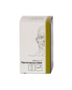 Paclitaxel - Paclitaxel-LENS conc. for solution for infusions 6 mg / ml bottle 23.3 ml 1 pc. missouri Pharmacy Online - missouri.buy-pharm.com