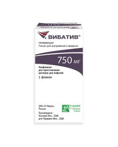 Telavantsyn - Vibative lyophilisate. d / prg. solution for infusion 750 mg bottle 1 pc. missouri Pharmacy Online - missouri.buy-pharm.com